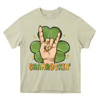 Mossy st. patrick's day shamrockin' Heavy Core Tee - MaliasSmallBusiness