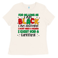 Bone black  lifetime Ladies Tee - MaliasSmallBusiness