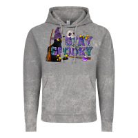 Stay Spooky With Black Cat Vintage Hoodie | Teevron