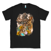 Black Western Rabbit with Crosses Classic Tee - LillyAllenDesigns