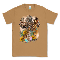 Toasted Coconut Western Rabbit with Crosses Classic Tee - LillyAllenDesigns