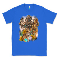 True Royal Western Rabbit with Crosses Classic Tee - LillyAllenDesigns