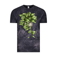 Cloud Black Golden Pothos Vintage Tee - LillyAllenDesigns