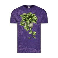 Cloud Purple Golden Pothos Vintage Tee - LillyAllenDesigns