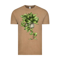 Vintage Coffee Golden Pothos Vintage Tee - LillyAllenDesigns