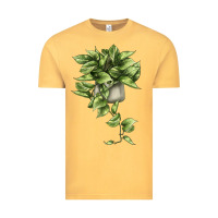 Vintage Mustard Golden Pothos Vintage Tee - LillyAllenDesigns