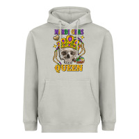 Moon Dust skull mardi gras queen Heavyweight Hoodie - FaDigitalArtStudio