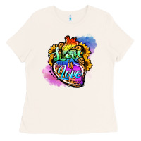 Bone love is love pride Ladies Tee - Jasminsmagicworld