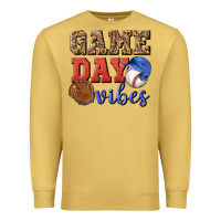 Antique Gold game day vibes Premium Sweatshirt - BundleAndBundleShop
