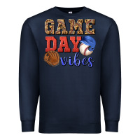 Navy game day vibes Premium Sweatshirt - BundleAndBundleShop