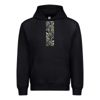 Black zebra Urban Hoodie - LillyAllenDesigns