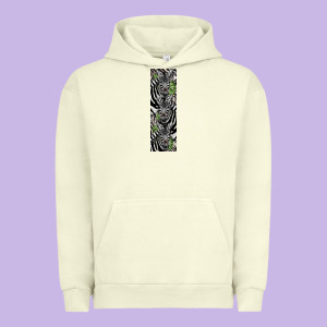 Zebra Urban Hoodie Designed By Lillyallendesigns
