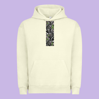 Zebra Urban Hoodie Designed By Lillyallendesigns