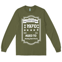 Army Green vintage quality without compromise 1970 Long Sleeve Tee - Bettercallsaul