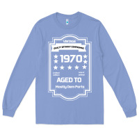 Colony Blue vintage quality without compromise 1970 Long Sleeve Tee - Bettercallsaul