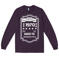 Plum vintage quality without compromise 1970 Long Sleeve Tee - Bettercallsaul