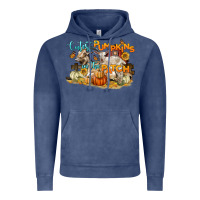 Vintage Denim cutest pumpkins in the patch Vintage Hoodie - LillyAllenDesigns