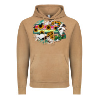 Vintage Camel Massachusetts State Map Vintage Hoodie - RanaPortraitStore