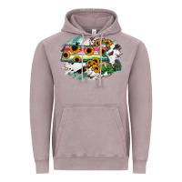 Vintage Zinc Massachusetts State Map Vintage Hoodie - RanaPortraitStore