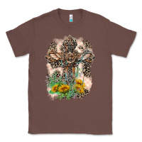 Chestnut Western with Crosses Classic Tee - LillyAllenDesigns