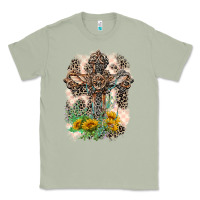 Matcha Western with Crosses Classic Tee - LillyAllenDesigns