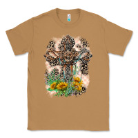 Toasted Coconut Western with Crosses Classic Tee - LillyAllenDesigns