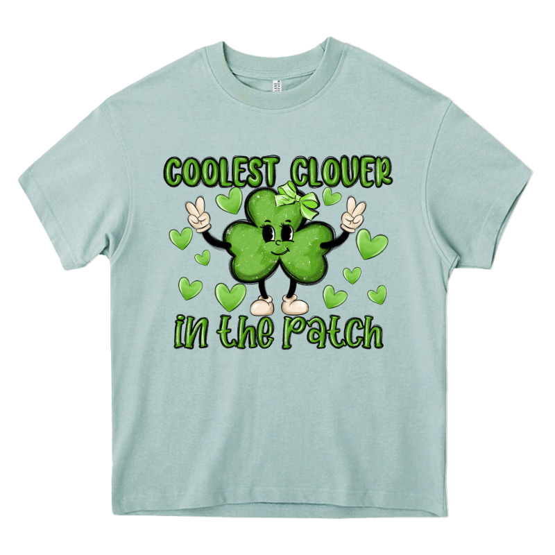 Coolest Clover To Pinch Heavy Core Tee by MaliasSmallBusiness | Teevron