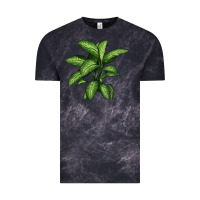 Cloud Black Dumb Cane Vintage Tee - LillyAllenDesigns