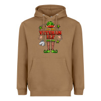 Toasted Coconut im the veteran elf Heavyweight Hoodie - FaDigitalArtStudio