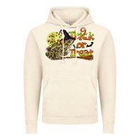 Vintage Artic Trick Or Treat With Frog Vintage Hoodie - LillyAllenDesigns