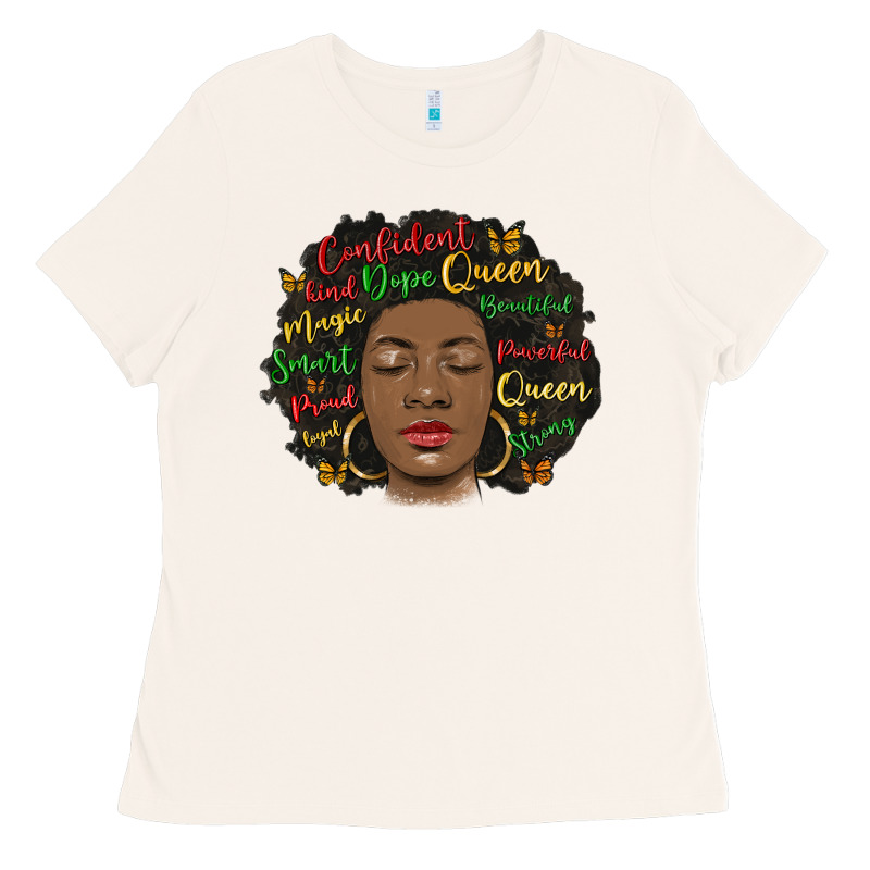 Afro Diva Ladies Tee by MaliasSmallBusiness | Teevron