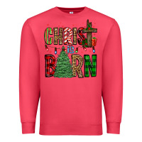 Cardinal christ is born Premium Sweatshirt - FaDigitalArtStudio