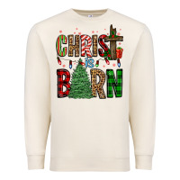 Sandshell christ is born Premium Sweatshirt - FaDigitalArtStudio
