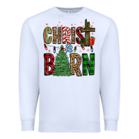 White christ is born Premium Sweatshirt - FaDigitalArtStudio