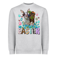 Happy Easter Heifers Easter Day Heavyweight Sweatshirt | Teevron