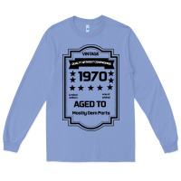 Colony Blue vintage quality without compromise 1970 Long Sleeve Tee - Bettercallsaul