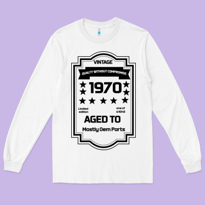 Vintage Quality Without Compromise 1970 Long Sleeve Tee Designed By Bettercallsaul