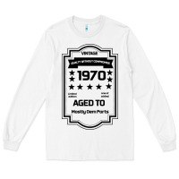 White vintage quality without compromise 1970 Long Sleeve Tee - Bettercallsaul