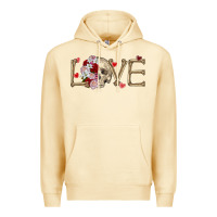Pina Colada Skull love Valentine's Day Premium Hoodie - FaDigitalArtStudio
