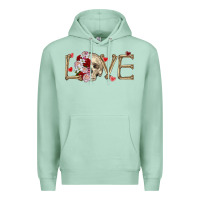 Seafoam Skull love Valentine's Day Premium Hoodie - FaDigitalArtStudio