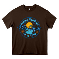 Chocolate Brown making memories at a time Heavy Core Tee - MaliasSmallBusiness