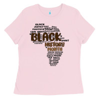 Bubblegum Pink black history month Ladies Tee - MaliasSmallBusiness
