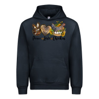 Navy peace love chicken Urban Hoodie - LillyAllenDesigns