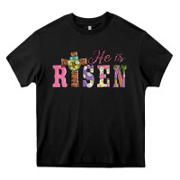 Black easter he ıs risen Heavy Core Tee - AdoDesignShop