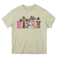 Mossy easter he ıs risen Heavy Core Tee - AdoDesignShop