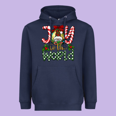 Joy To The World Heavyweight Hoodie Designed By Bundleandbundleshop
