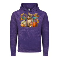 Cloud Purple Hello Autumn With Chihuahua Dog Vintage Hoodie - LillyAllenDesigns
