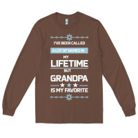 I Ve Been Called Grandpa -may Favorite Grandpa Long Sleeve Tee | Teevron