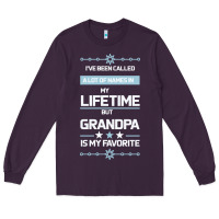 Plum I VE BEEN CALLED GRANDPA -may favorite grandpa Long Sleeve Tee - Bettercallsaul