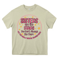 Mossy sisters are like stars you can't always see them Heavy Core Tee - MaliasSmallBusiness